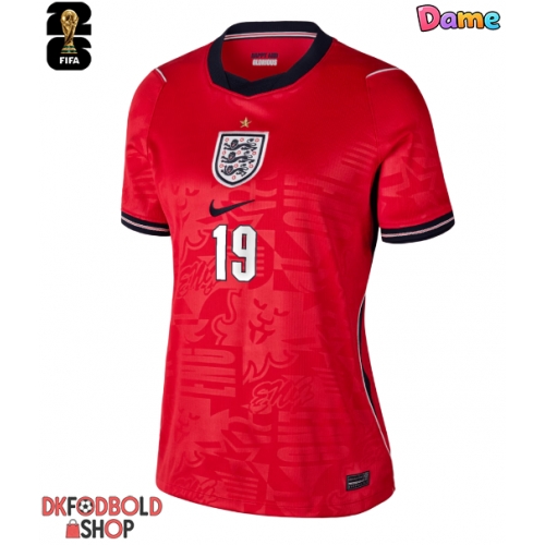 England Ollie Watkins #19 Udebanetrøje Dame VM 2026 Kort ærmer